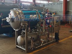 全自動電加熱玻璃瓶噴淋式殺菌鍋