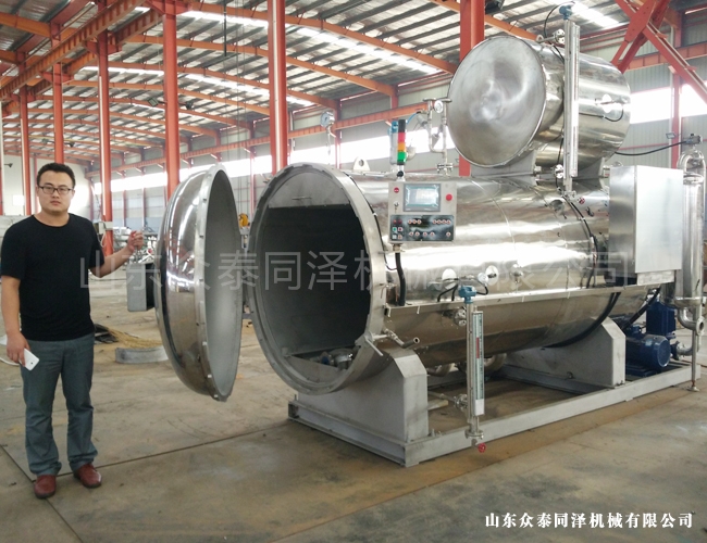 1400.3000mm墨西哥淋水殺菌鍋