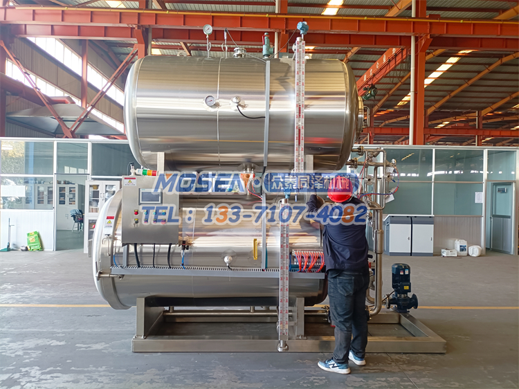 肉制品雙層水浴殺菌鍋